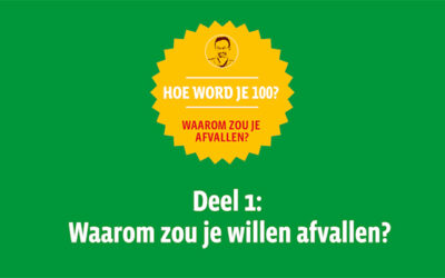 Waarom zou je willen afvallen? Deel 1 videoserie William Cortvriendt